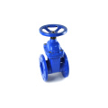 JKTL non rising stem DN100 light blue GGG50 PN16 good quality brass nut gate valve